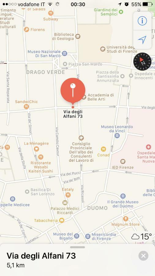 Accademia Gallery Charming Suite Firenze Bagian luar foto